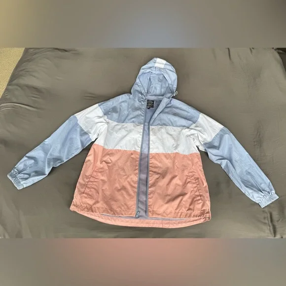 Vintage Blue and Pink Windbreaker - Picture 4 of 5